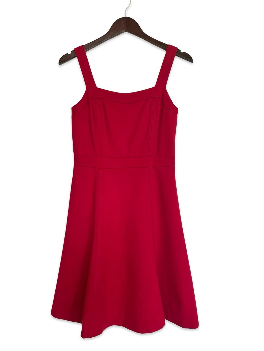 INC red fit and flare dress Size S Sleeveless Classic Feminine Date night dress